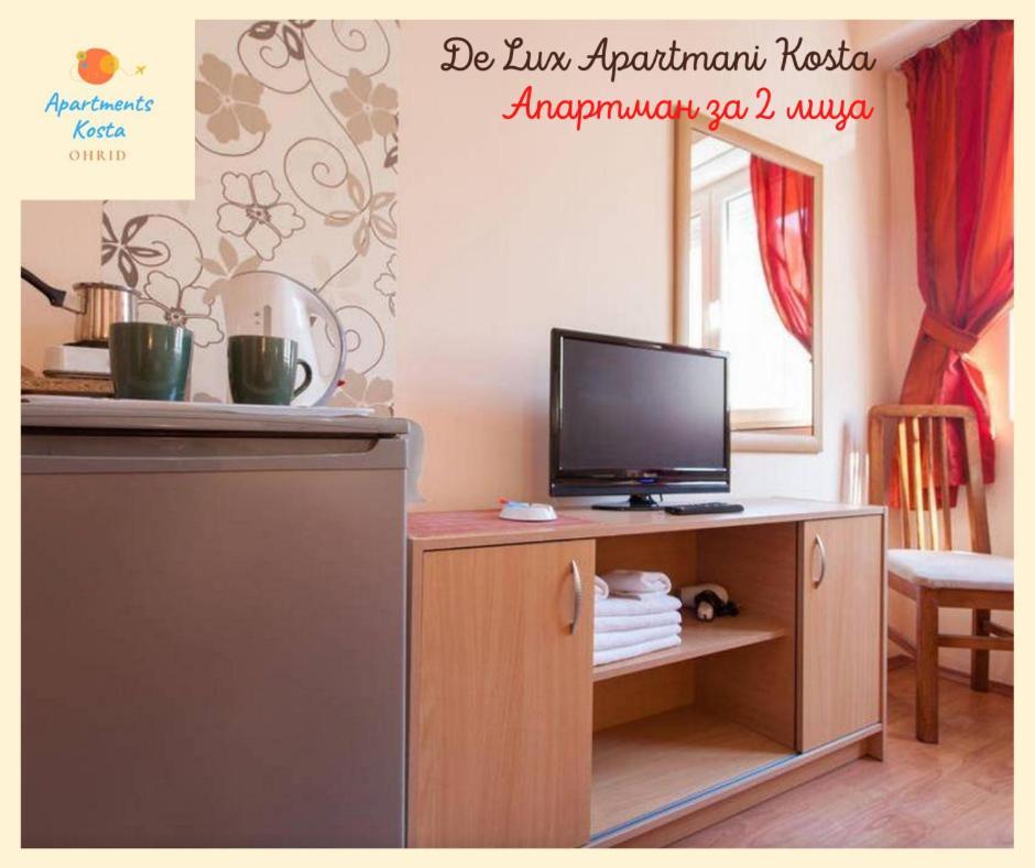 De Lux Apartments Kosta Center Ohrid Exteriör bild