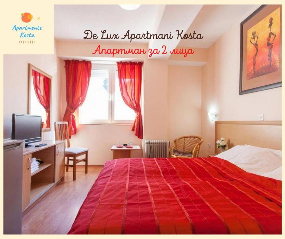 De Lux Apartments Kosta Center Ohrid Exteriör bild