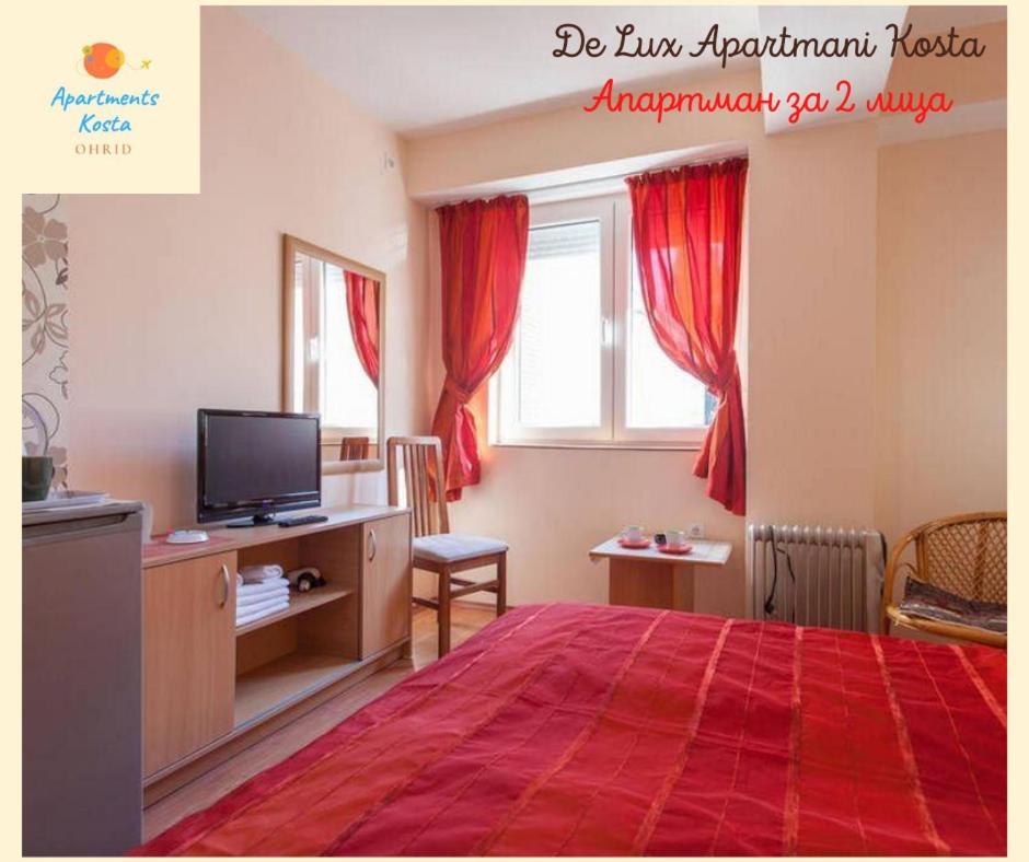 De Lux Apartments Kosta Center Ohrid Exteriör bild