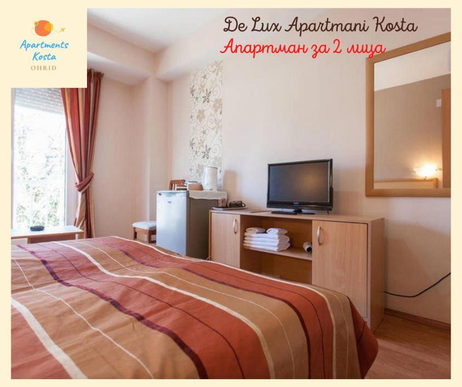 De Lux Apartments Kosta Center Ohrid Exteriör bild