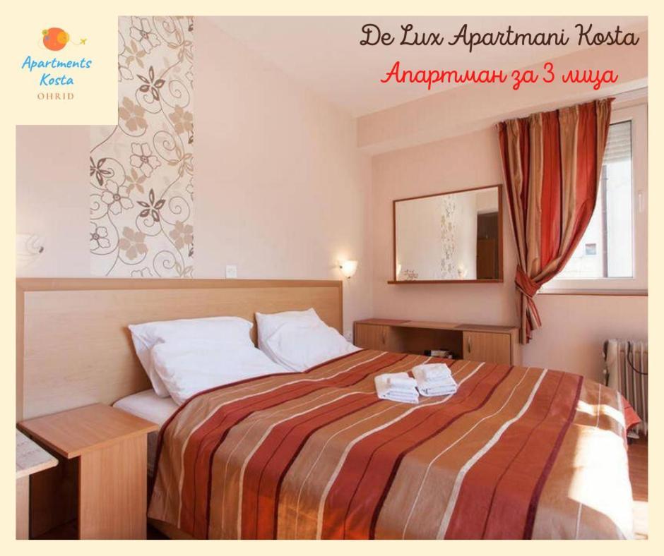 De Lux Apartments Kosta Center Ohrid Exteriör bild